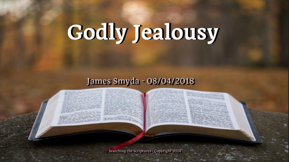 Godly Jealousy