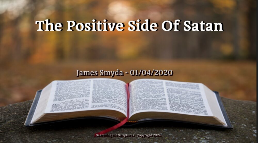 The Positive Side Of Satan