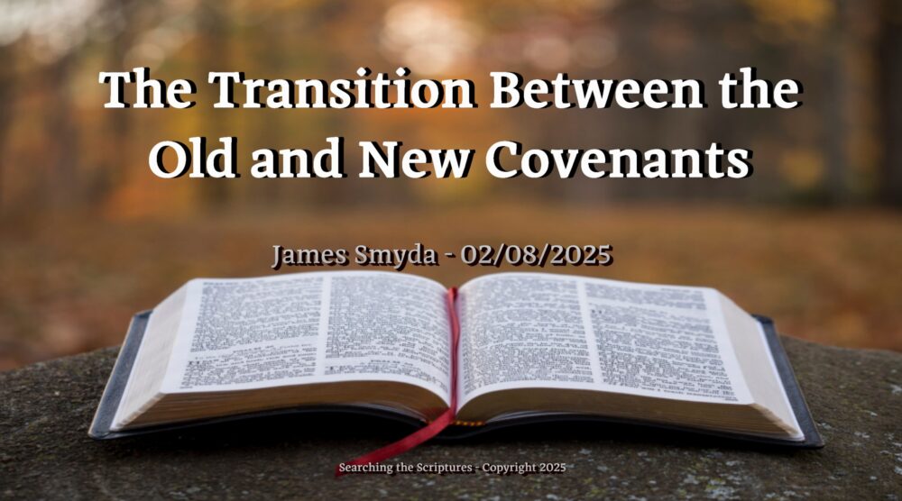 The Transition Between the Old and New Covenants Image