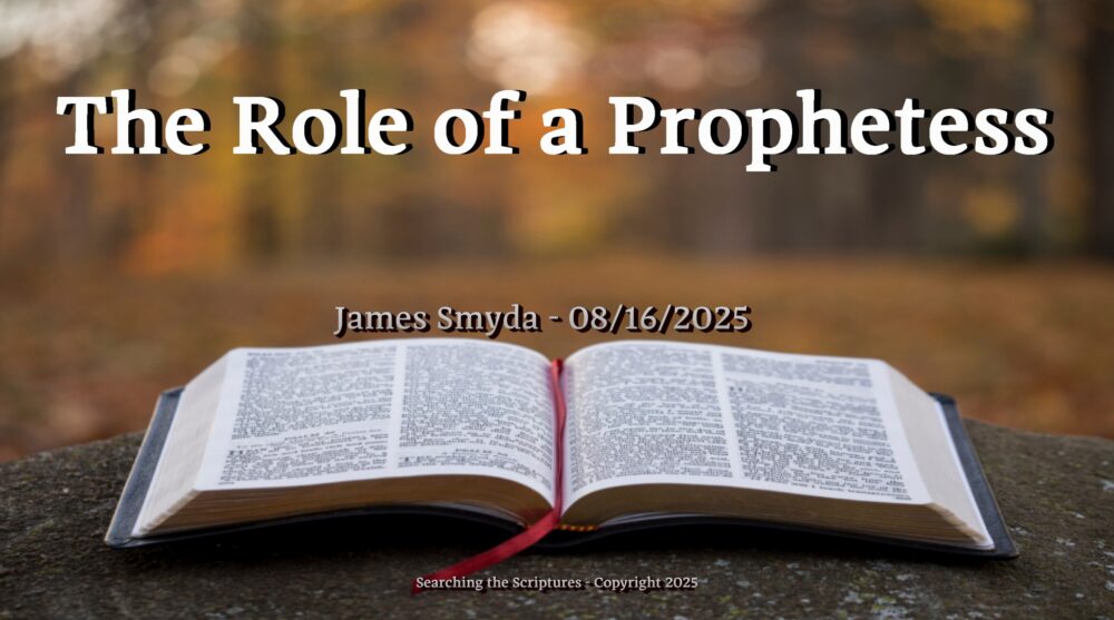 The Role of a Prophetess Image