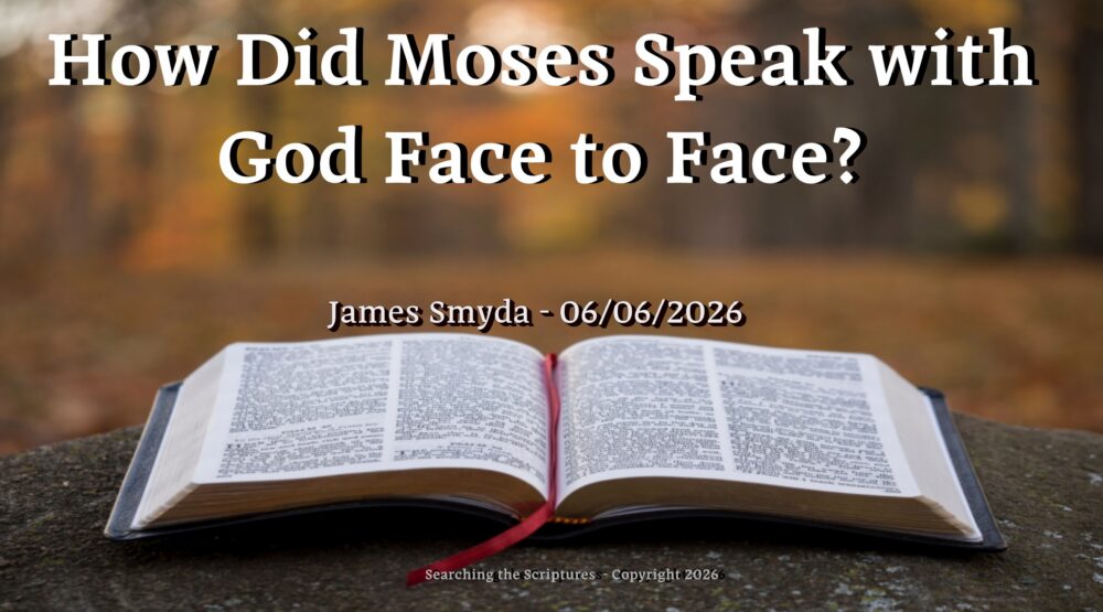 How Did Moses Speak with God Face to Face?
